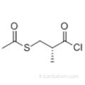 CHLORURE DE (R) -3- (ACETYLTHIO) -2-METHYLPROPIONYLE CAS 74345-73-6